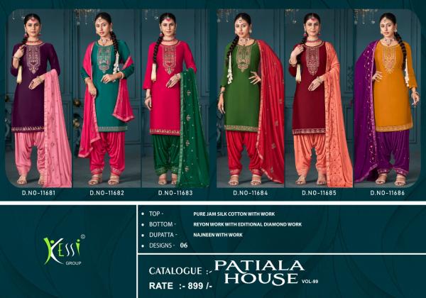 Kessi Patiala House Vol 99 Designer Dress Material Collection